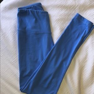 Small 90 Degree Work Out Leggings, light blue